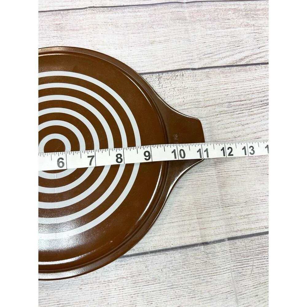 Vintage Pyrex Cosmopolitan Promotional Concentric Circle Dish LID ONLY